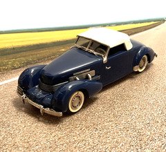MINI MARQUE "43" England US No 34D CORD SPORTSMAN CONVERTIBLE COUPE 812 ACD 1992