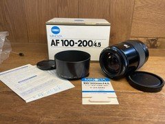 *Mint in Box* Minolta AF 100-200mm F/4.5 Telephoto Zoom Lens Minolta AF Sony A