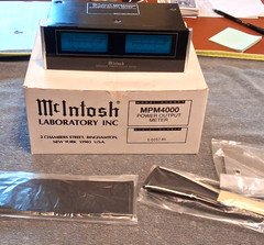 MINT IN BOX OLD SCHOOL MCINTOSH MPM4000 METER TRIM PIECES BRACKETS LAST ONE!