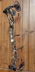 MINT PSE EVO EVL 34 Compound Bow 70# First Lite Camo Hunting NEW GAS Strings