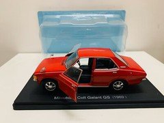Mitsubishi Colt Galant GS 1969 2 Open Door 1:24 Die-Cast Model Car New Box