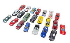 Mix Job Lot Of Hti And Other Multiple Brands Diecast Vehicles Of Mix Scale Unbox