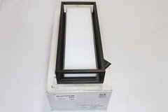 MODERN FORMS/WAC WS-W73620-BK LED DECORATIVE OUTDOOR WALL SCONCE 20" BLACK FRAME
