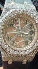 moissanite diamond watch 