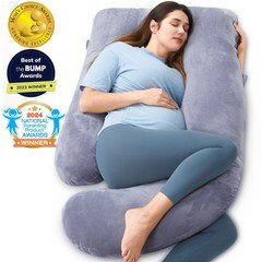 Momcozy U-Shaped Full Body Pregnancy Pillow for Sleep & Support