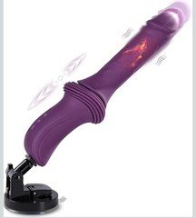 MOMONII 12.85" Realistic Dildo Vibrator Machine 10 Vibration 3 Thrusting Heating