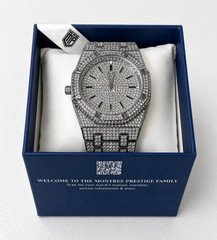 Montres Prestige Mirari X Invicta Men’s Watch 42mm – Fully Iced Out Steel Watch
