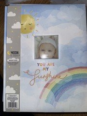 Moon & Stars Baby Memory Book “You Are My Sunshine” First 5 Years Keepsake NEW