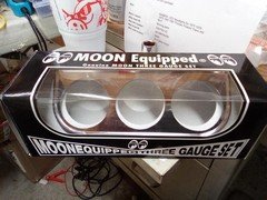 MOONEYES GAUGES BRACKET ONLY