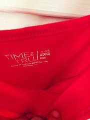 Mossimo Supply Co. Women's Solid Camisole Set XXL Red/White 3-Pack