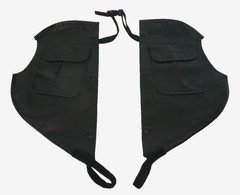 Motorcycle Chaps Splash Guard Wind Deflectors from Harley Touring (Fits 2014+)