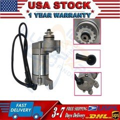 Motorcycle Electric Start Starter Motor For 62mm Bore ZongShen ZS190cc Z190 W190