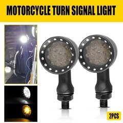 Motorcycle LED Blinker Turn Signal Amber Light For Harley Sportster XL 883 1200