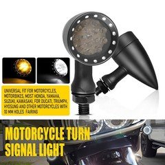 Motorcycle LED Turn Signal Light Blinker For Harley Sportster Iron 1200 883 XL P
