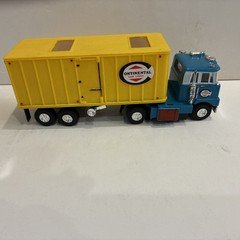 MOTORIFIC TRACTOR TRAILER Continental Van Truck Working Motor Slot Car IDEAL