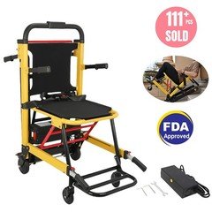 Motorized Stair Climbing Wheelchair Stair lifter Elevator Lifting Chair USA