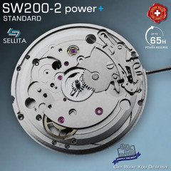 MOVEMENT SELLITA SW200-2b, NO DATE  AUTOMATIC