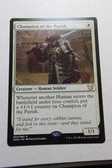 MTG Champion of the Parish x1- -Duel Decks: Blessed vs. Cursed-Lightly Played