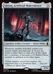 MTG Marvel Super Heroes M Ultron, Artificial Malevolence #0252