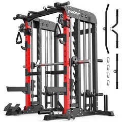 Multi-Functional Home Gym Machine Power Cage Squat Rack LAT-Pull Down System