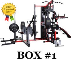 Multifunctional Home Gym System Workout Station with Leg Extension