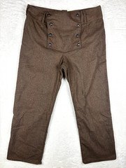Mytholon Pants Mens L (38x28) Brown Renaissance Fair Medieval Pirate Cosplay