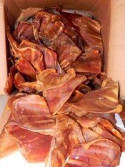 Natural Full PORK EARS Dog Treats FULL LARGE Chew Bulk Dental FRESH Piggy
