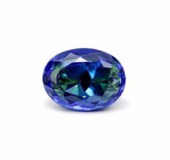 Natural Pitambri Sapphire Bi Color Oval Cut certified Loose Gemstone On Sales