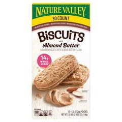 Nature Valley Biscuit Sandwich with Almond Butter, 30 ct.