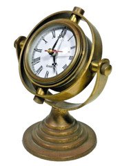 Nautical Brass Ship Desk Mantle Clock