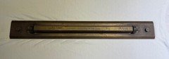 Nautical U.S. Navy Rolling Parallel Ruler  BU Ships 1942