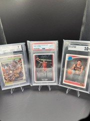 NBA Trading Card Lot-20 Cards-Lebron James, Michael Jordan, Jalen Brunson, Zion
