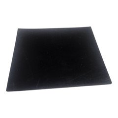 Neoprene Rubber Solid Flex Sheet 1/4" Thick x 6" x 6" Sq 60 Duro