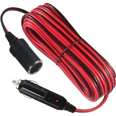 New 2M Car Cigarette Lighter 12V Extension Cable Adapter Socket Charger Lead UK.