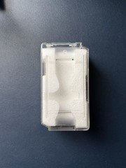 NEW Clear Plastic Watch Coffin Case For Travel Or Storage