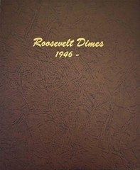New Dansco Album 7125 For US Roosevelt Dime Coins 1946 2047 Long Term Storage