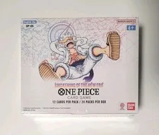 This is a picture showing One Piece Card Game EN - Awakening Of The New Era (OP-05) Sealed Booster Box