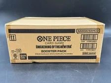 This is a picture showing One Piece Awakening of the New Era [OP-05] Booster Box TCG CASE Factory Sealed