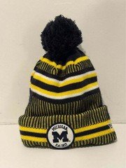 New Era Michigan Wolverines Knit Pom Beanie