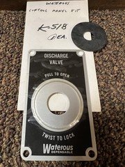 New Genuine Waterous K518 Discharge Valve Control Panel Plate Kit