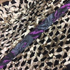New HK Army Paintball Padded Tying Headband - Ryu Purple