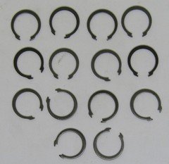 New Honda Genuine Parts OEM Circlip Lot of 14 Part No. 90601-001-000