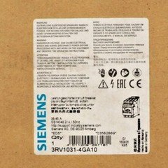 NEW IN BOX Siemens Motor protection circuit breaker 3RV1031-4GA10