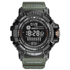 NEW Invicta Activa X ACW8020-003 56mm Green Rugged Digital Watch Stopwatch Alarm