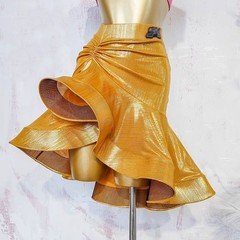 New Latin Tango Fishtail Skirts Ballroom Rumba Samba Cha Cha Dancewear