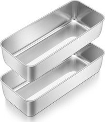 NEW Loaf Pan, 12 x 5 Inch Stainless Steel Loaf Pans for Baking Bread, Large