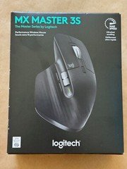 NEW LOGITECH MX MASTER 3S PERFORMANCE WIRELESS MOUSE COLOR: BLACK PN: 910-006556