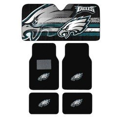 NEW NFL PHILADELPHIA EAGLES Car Truck Carpet Floor Mats & Windshield Sun Shade