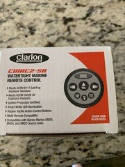 New NIB Clarion CMRC2-SB Wired Marine Stereo Remote Unit Watertight Discontinued