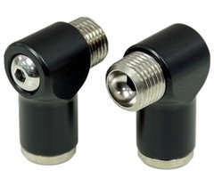 New • 2x CCM Macro Line 90 Degree Air Fittings semi gloss • automag autococker